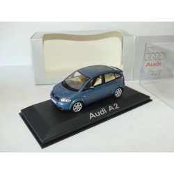 AUDI A2 Bleu MINICHAMPS 1:43