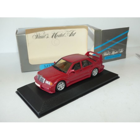 MERCEDES 190 E EVO 2 STREET Rouge MINICHAMPS 1:43