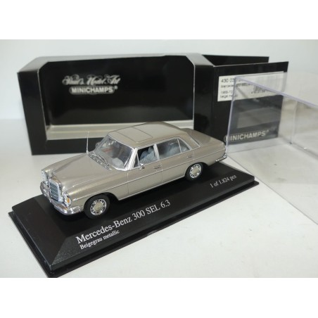 MERCEDES 300 SEL 6.3 1968-72 Beige MINICHAMPS 1:43