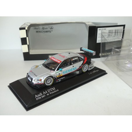 AUDI A4 N°7 DTM 2007 M. WINKELHOCK MINICHAMPS 1:43