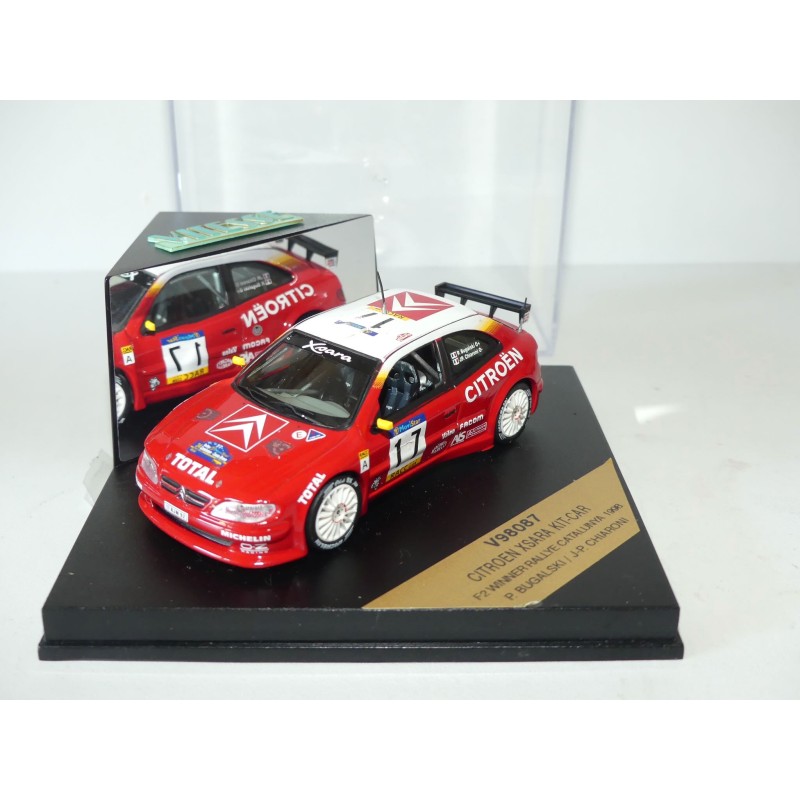 CITROEN XSARA KIT CAR RALLYE DE CATALOGNE 1998 BULGASKI VITESSE V98087 1:43