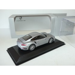 PORSCHE 911 TURBO 991 Gris MINICHAMPS 1:43