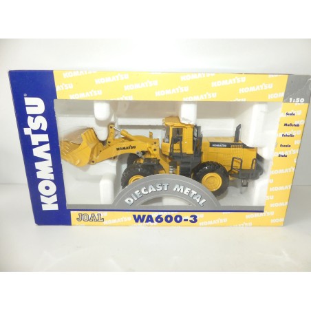 TRACTEUR PELLE CHARGEUSE KOMATSU WA600-3 JOAL 289 1:50