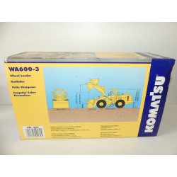 TRACTEUR PELLE CHARGEUSE KOMATSU WA600-3 JOAL 289 1:50
