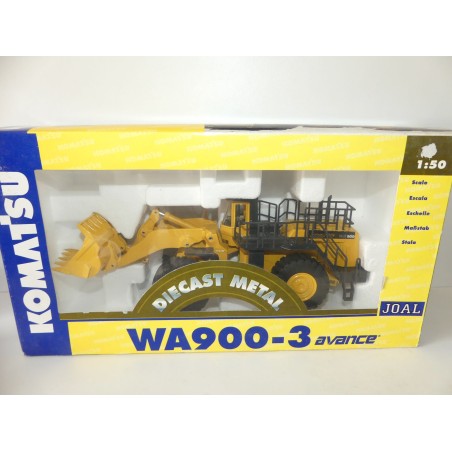 TRACTEUR PELLE CHARGEUSE KOMATSU WA900-3 JOAL 265 1:50