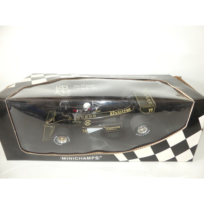 LOTUS RENAULT 97 T GP 1985 ELIO DE ANGELIS MINICHAMPS 1:18