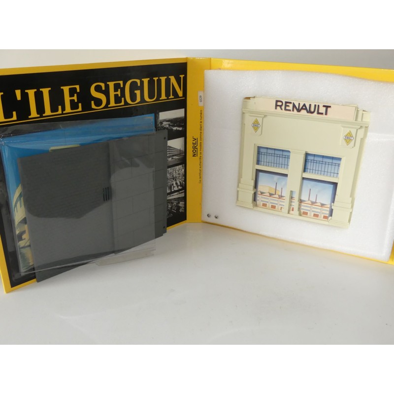 DIORAMA GARAGE RENAULT L ILE SEGUIN NOREV 1:43