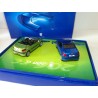 PEUGEOT 206 CC Bleu et Vert COFFRET NOREV 2 Voitures 1:43