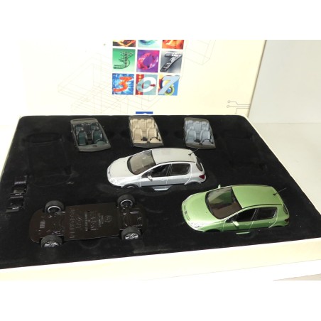 PEUGEOT 307 COFFRET 2 Modèles NOREV 1:43