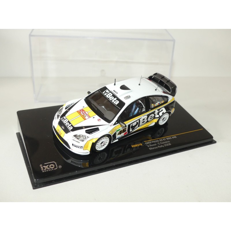 FORD FOCUS WRC RALLYE MONZA 2008 V. ROSSI IXO RAM370 1:43