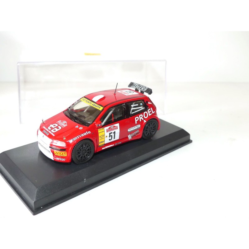FIAT PUNTO KIT CAR RALLYE SANREMO 2003 BALOACCI TOP MODEL 1:43