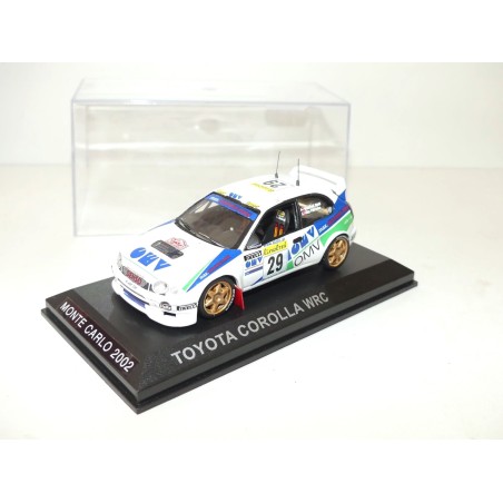 TOYOTA COROLLA WRC RALLYE MONTE CARLO 2002 STOHL TransKit sur base ALTAYA 1:43