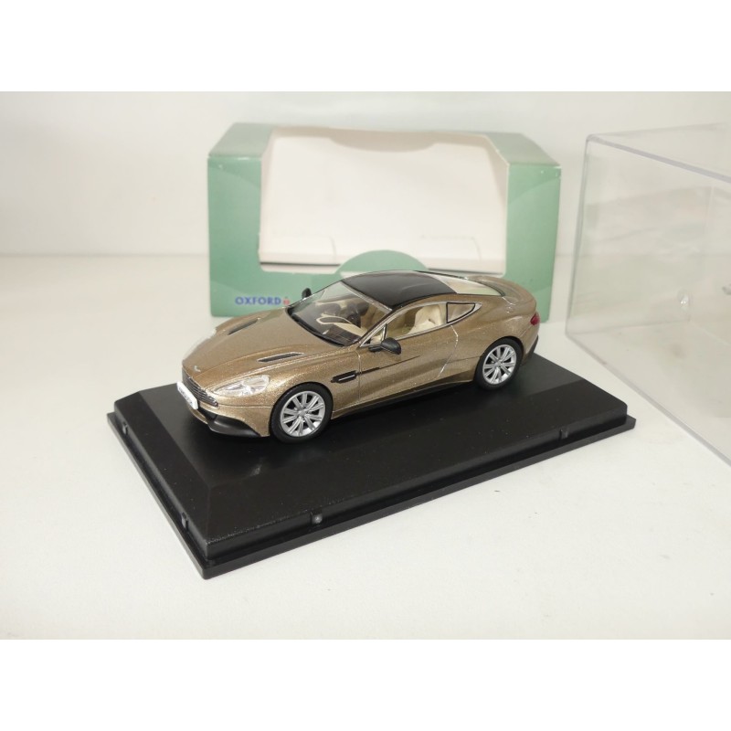 ASTON MARTIN VANQUISH COUPE Selene bronze OXFORD DIECAST 1:43