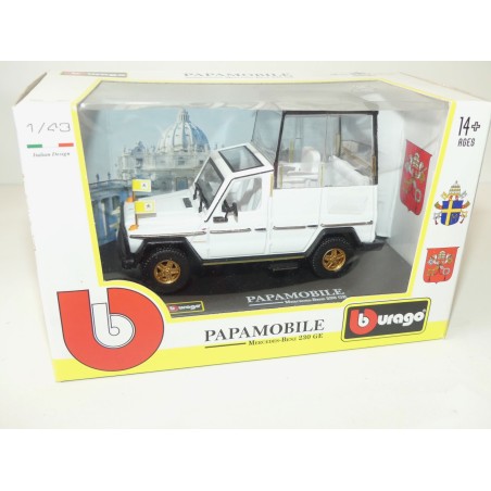 MERCEDES 230 GE PAPOMOBILE BURAGO 1:43