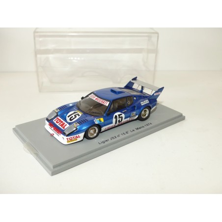 LIGIER JS2 N°15 LE MANS 1974 SPARK S0549 1:43