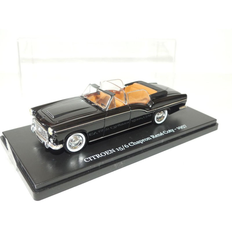 CITROEN 15/6 CHAPRON RENE COTY 1957 NOREVpour ATLAS 1:43