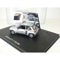 RENAULT 5 TURBO Gris UNIVERSAL HOBBIES 1:43