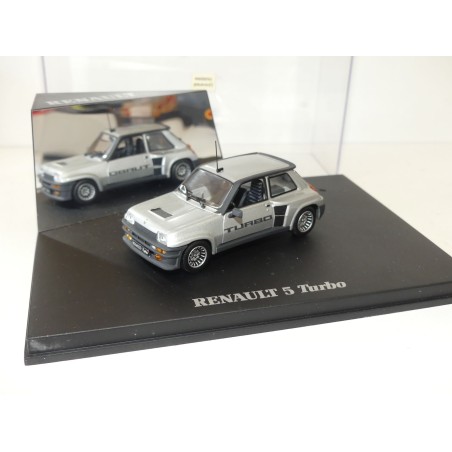 RENAULT 5 TURBO Gris UNIVERSAL HOBBIES 1:43