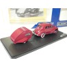 RENAULT 4CV ET SA CARAVANE AILETTE ELIGOR 1:43