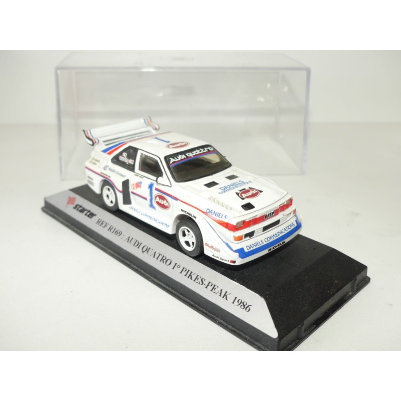 AUDI QUATRO PIKES PEAK 1986 B UNSER STARTER 1:43