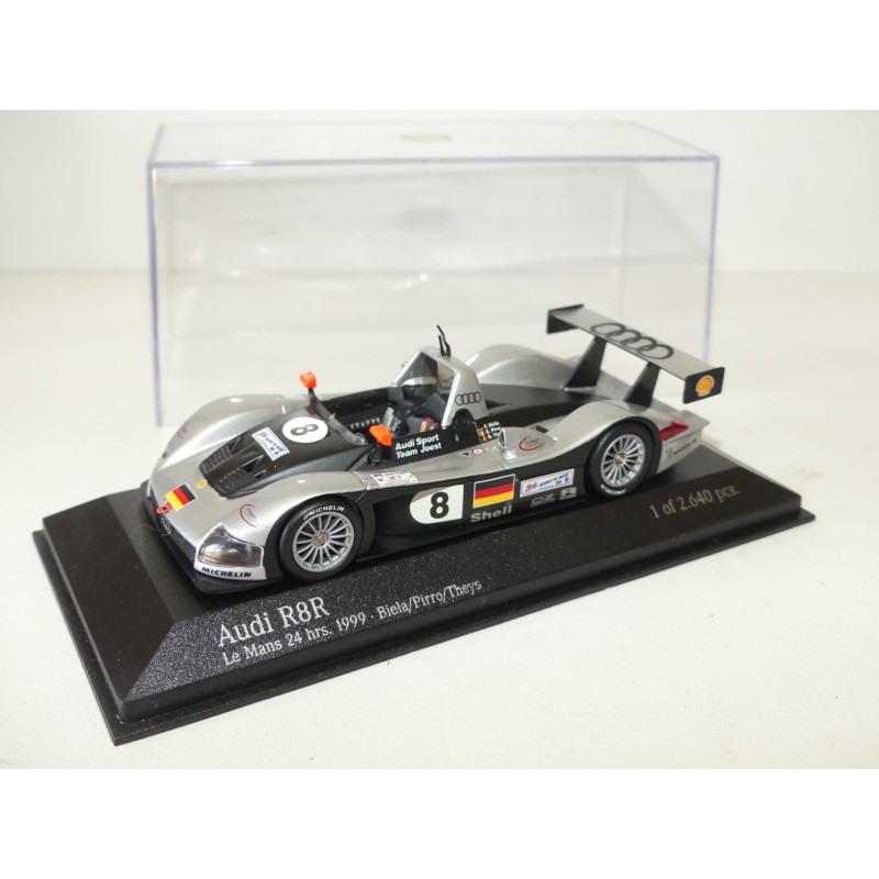 AUDI R8R N°8 LE MANS 1999 MINICHAMPS 1:43