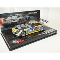 MERCEDES SLS AMG GT3 N°22 24H NURBURGRING 2011 MINICHAMPS 1:43
