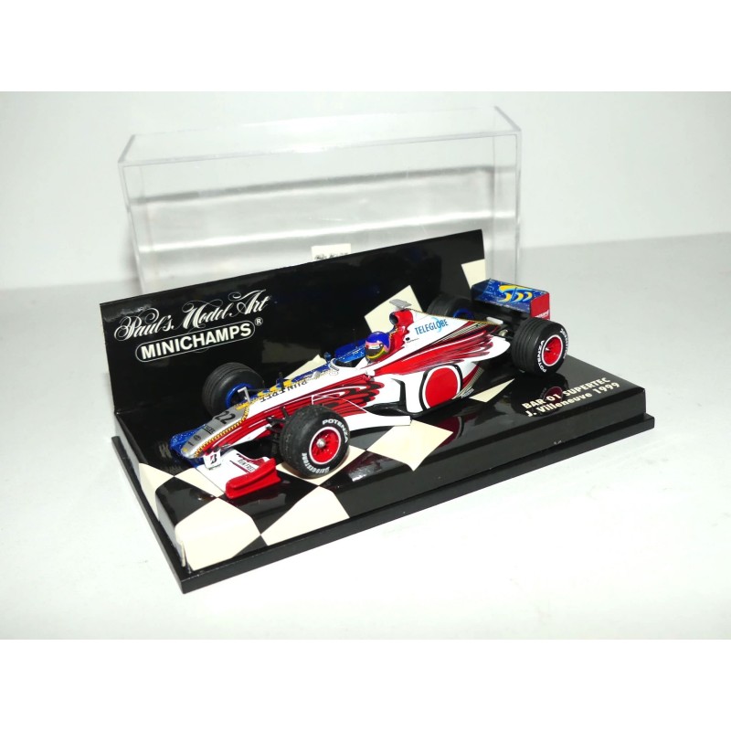 BAR 01 SUPERTEC GP 1999 J. VILLENEUVE MINICHAMPS 1:43