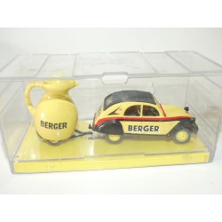CITROEN 2CV BERGER et SA REMORQUE TOUR DE FRANCE NOREV 1:43