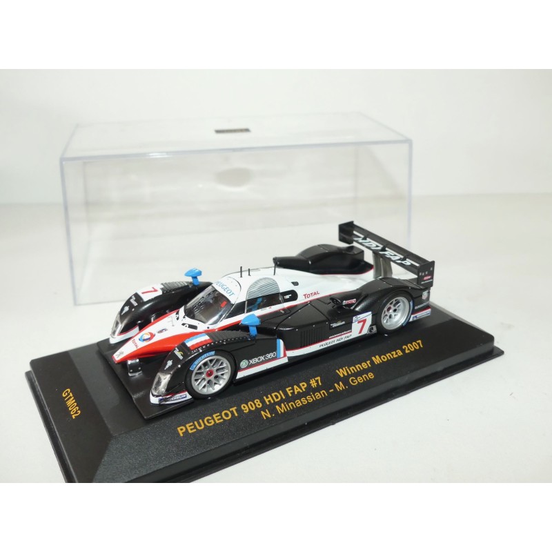 PEUGEOT 908 HDi FAP N°7 WINNER MONZA 2007 IXO GTM062 1:43