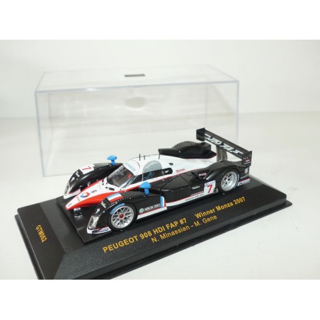 PEUGEOT 908 HDi FAP N°7 WINNER MONZA 2007 IXO GTM062 1:43