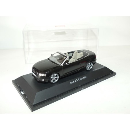 AUDI A5 CABRIOLET I Phase 1 Noir SCHUCO 1:43