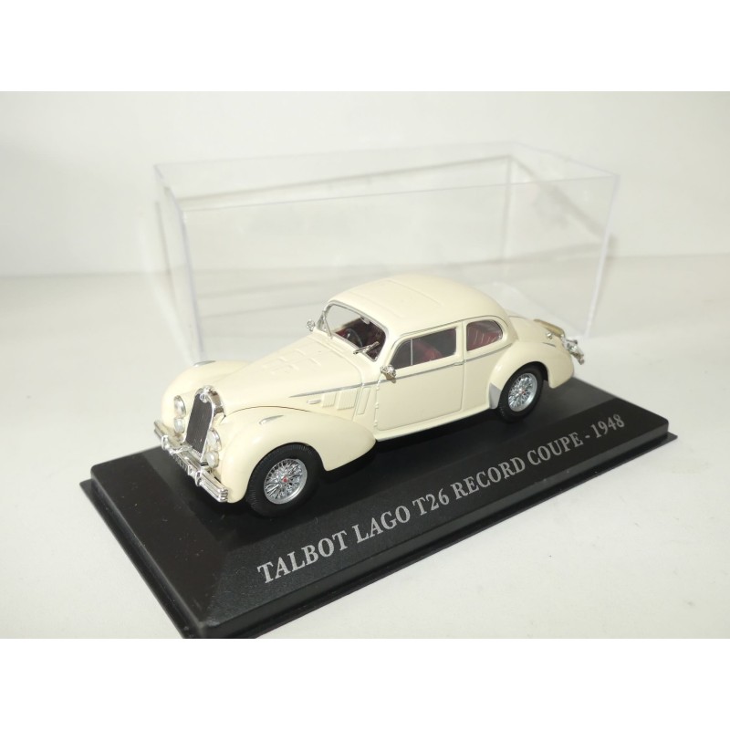 TALBOT LAGO T26 RECORD COUPE 1948 Beige ALTAYA 1:43