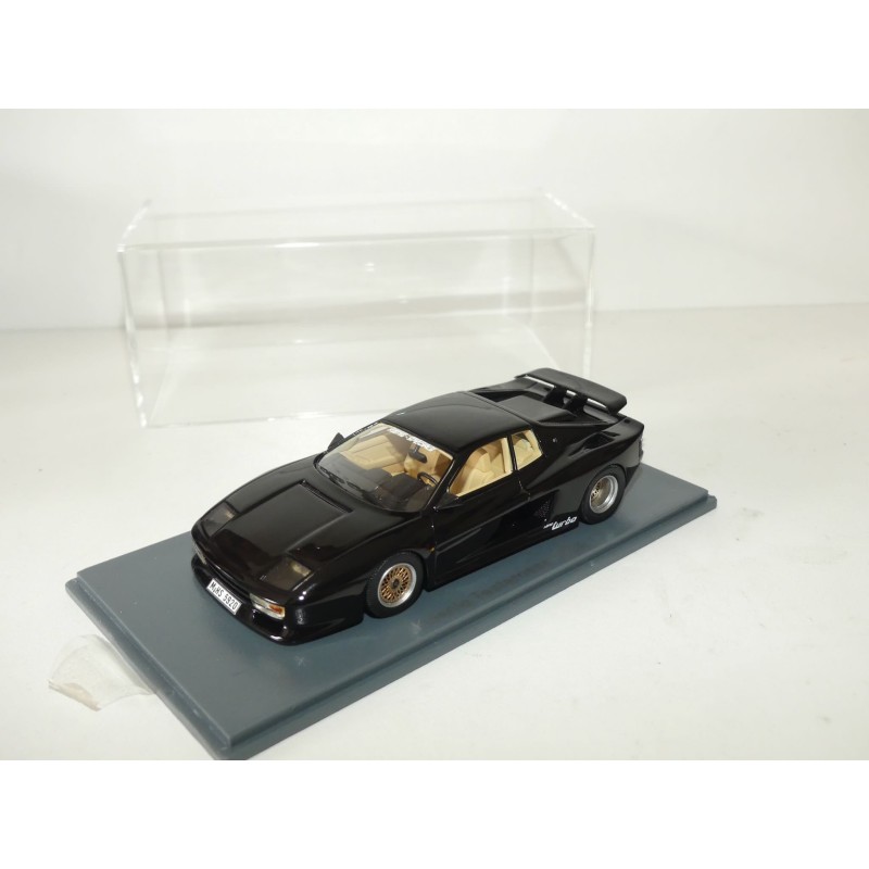 FERRARI KOENIG TESTAROSSA 1985 Noir NEO 1:43