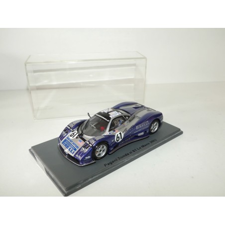 PAGANI ZONDA N°61 LE MANS 2003 SPARK 1:43 imperfection