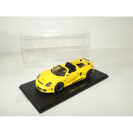 PORSCHE CARRERA GT GEMBALLA MIRAGE GT SPYDER Jaune SPARK S 0720 1:43
