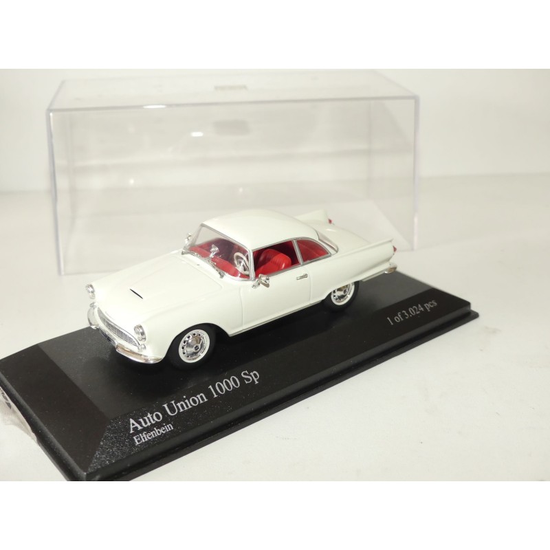 AUTO UNION 1000 SP 1958 Blanc MINICHAMPS 1:43