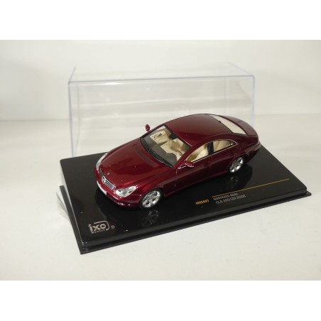MERCEDES CLS 320 CDi 2006 Bordeaux IXO MOC087 1:43