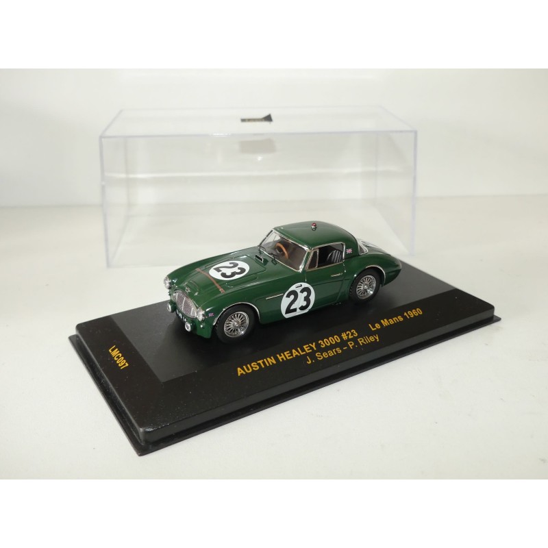 AUSTIN HEALEY 3000 N°23 LE MANS 1960 IXO LMC097 1:43