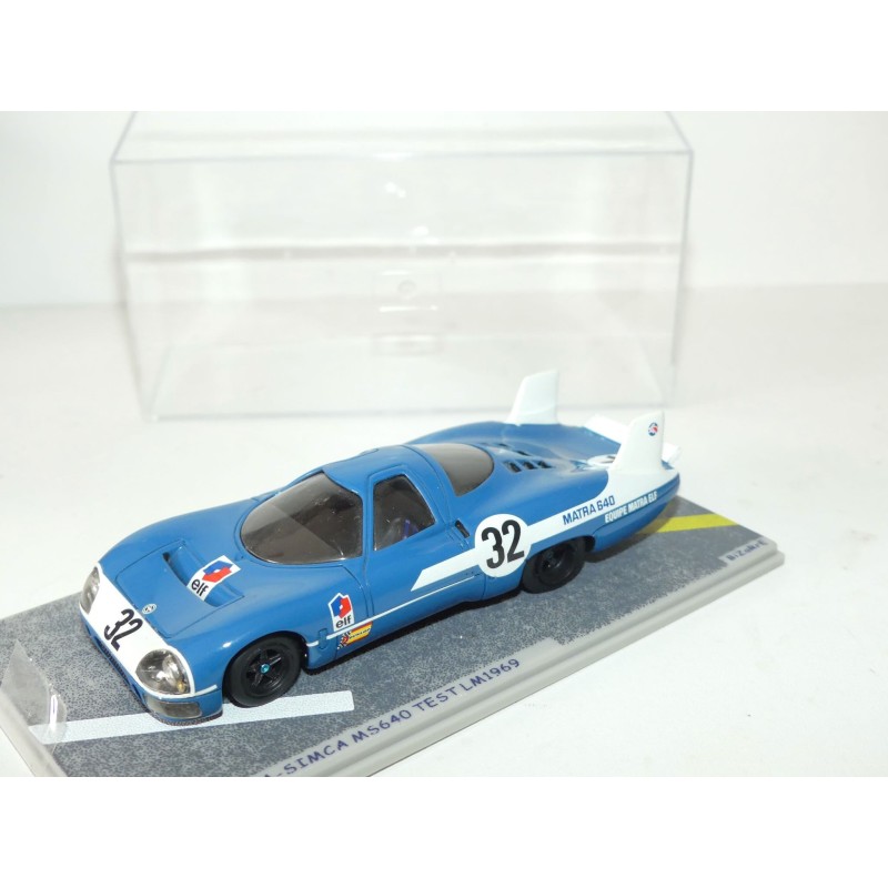 MATRA SIMCA MS640 N°32 LE MANS 1969 BIZARRE 1:43 imperfection