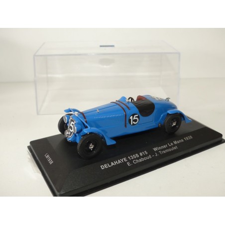 DELAHAYE 135S N°15 LE MANS 1938 IXO LM1938 1:43 Arrivée 1èr