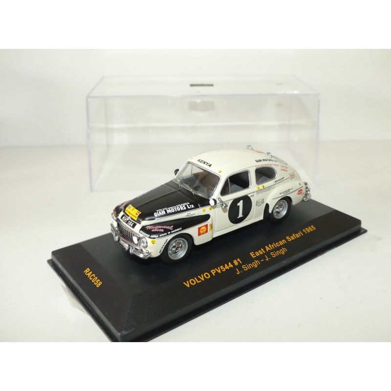 VOLVO PV544 SAFARI RALLYE 1965 J. SINGH IXO RAC058 1:43