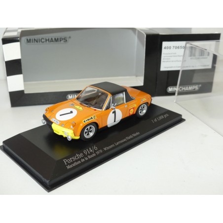 PORSCHE 914/6 MARATHON DE LA ROUTE 1970 MINICHAMPS 1:43