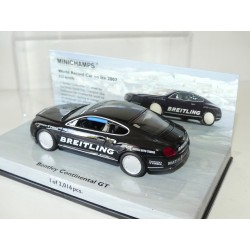 BENTLEY CONTINENTAL GT BREITLING MINICHAMPS 1:43