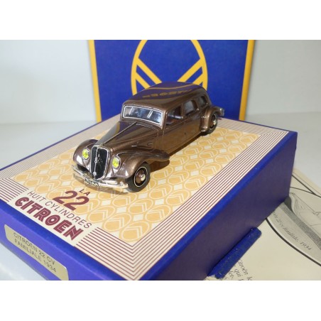 CITROEN TRACTION 22CV FAMILIALE 1934 Marron NOREV 1:43