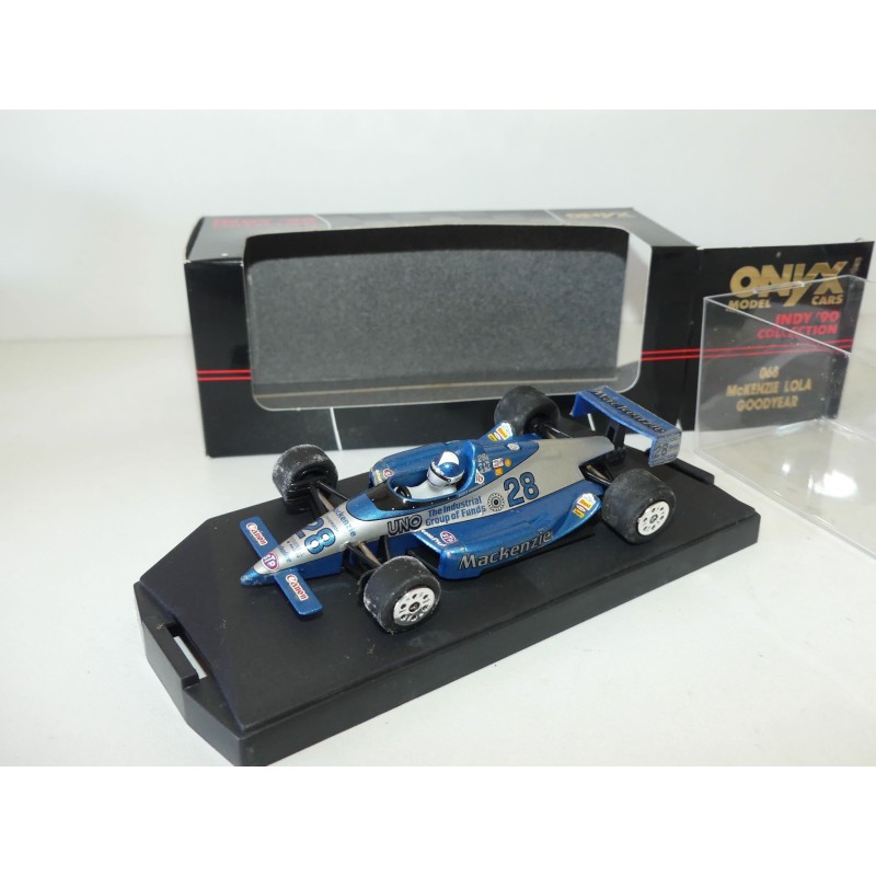 LOLA McKENZIE N°28 500 MILES D INDIANAPOLIS 1990 ONYX 068 1:43