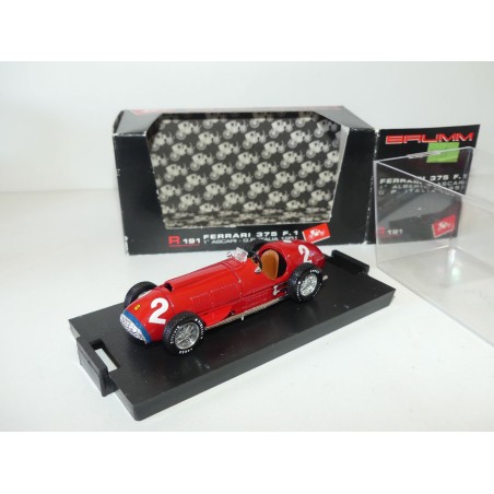 FERRARI 375 GP D ITALIE 1951 A. ASCARI BRUMM R191 1:43