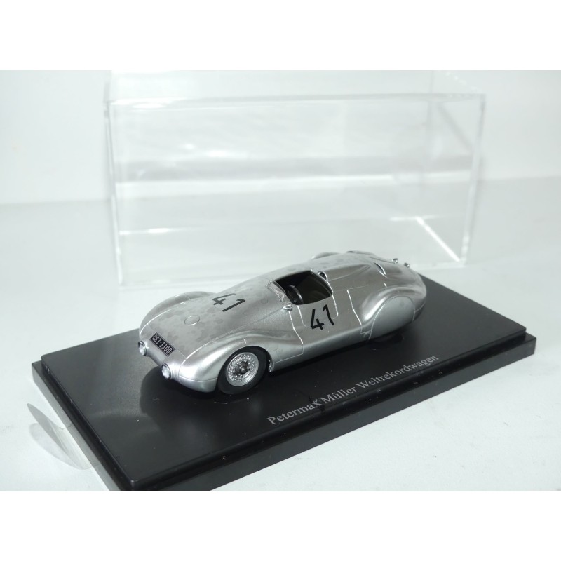 PETERMAX MULLER WELTREKORDWAGEN SPEED RECORD 1946 AUTOCULT 1:43