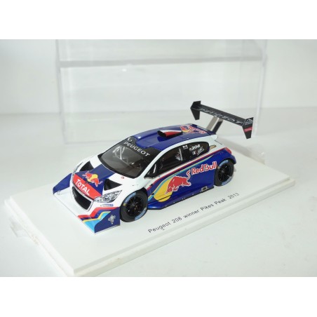 PEUGEOT 208 T16 PIKES PEAK 2013 S. LOEB SPARK 1:43