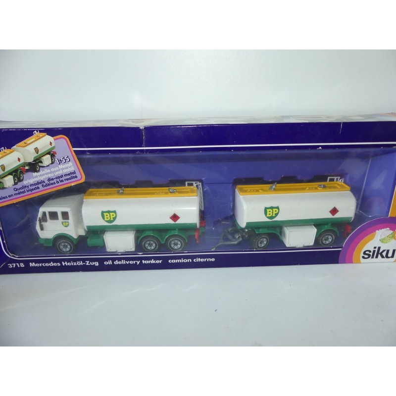 CAMION CITERNE MERCEDES BP SIKU 3718 1:55