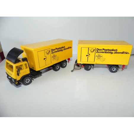 CAMION VOLVO F12 TURBO 6 DAS POSTPAKET SIKU 3714 1:55 sans boite